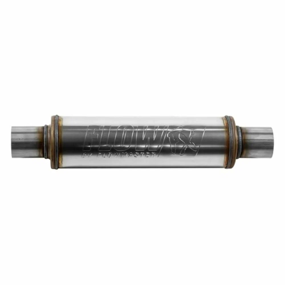 Muffler Flow FX 2.25__ In_Out SS Moderate Performance Flowmaster